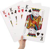 🃏 large oversized playing cards (extra-large 10.5&#34; x 14.5&#34; cards) логотип