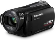 📹 black panasonic hdc-tm20-k sd & hdd camcorder with enhanced features (discontinued by manufacturer) logo