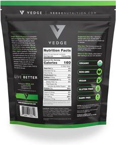 img 3 attached to 🌱 Vedge Nutrition Certified Organic Plant Protein: Vanilla Ice Cream Flavor – USDA Organic, Gluten-Free Vegan Protein Powder (25 Servings)