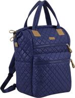 bodhi quilted handles backpack trolley outdoor recreation logo