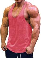 muscle cmdr men's bodybuilding stringer tank tops: the ultimate gym fitness t-shirts logo