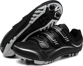 img 4 attached to 🚴 Versatile Unisex Road Bike Cycling Shoes: SPD-SL and Look Delta Cleat Compatible for Peloton, Indoor & Outdoor Cycling, Spin Shoes