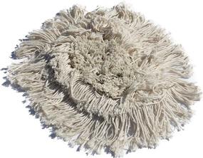 img 2 attached to 🧹 Shop the Nine Forty Industrial Strength Ultimate Cotton Floor Dust Mop Wedge Refill - Best Commercial Cleaner Mop Head Replacement