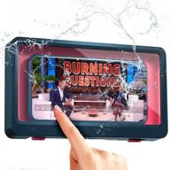 shower waterproof bathroom storage kitchen portable audio & video logo