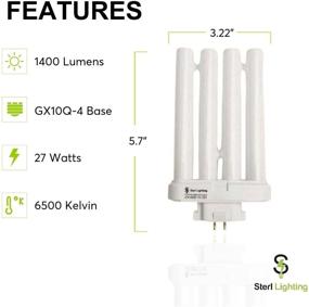 img 3 attached to 💡 Efficient Lighting Solution: Compact Fluorescent Temperature GX10Q 4