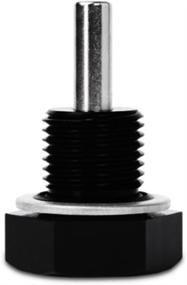 img 1 attached to 🔌 Mishimoto M16 x 1.5 Magnetic Oil Drain Plug in Black - MMODP-1615B for Enhanced Performance