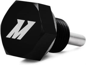 img 2 attached to 🔌 Mishimoto M16 x 1.5 Magnetic Oil Drain Plug in Black - MMODP-1615B for Enhanced Performance