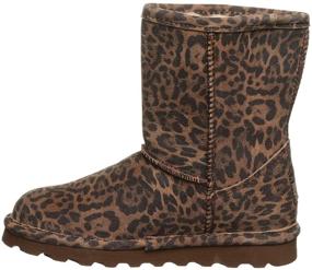 img 3 attached to Leopard Print Boys' Shoes - BEARPAW Elle Exotic Youth