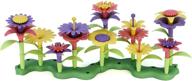 🌼 green toys bouquet stacking assorted: eco-friendly, fun, and educational toy set logo