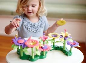 img 1 attached to 🌼 Green Toys Bouquet Stacking Assorted: Eco-Friendly, Fun, and Educational Toy Set