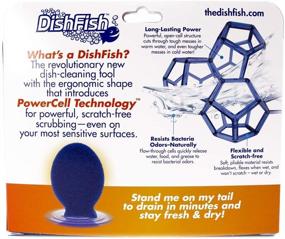 img 3 attached to DishFish Lil Scrubber, Multi-Purpose Cleaning Sponge, 6-Pack - CP103-6