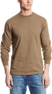 men's x large long sleeve cotton t-shirt by soffe - clothing logo