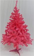 4ft pink artificial christmas tree with 350 tips for a perfect holiday décor логотип