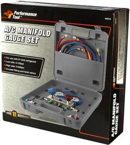 img 2 attached to 🔧 A/C Manifold Test Gauge Kit: Boost Your Performance with the Performance Tool W89730