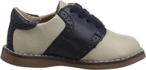 img 1 attached to 👞 Комфортабельные и стильные: Детские оксфорды для мальчиков FootMates Connor Toddler Little Boots