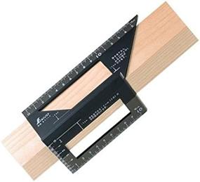 img 1 attached to 📐 SHINWA Japan Square Layout Metric Polycarbonate 45 + 90 Degree Miter 62112