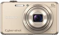📷 sony dscwx220/n 18.2 мп цифровая камера - золото | 2.7-дюймовый жк-дисплей логотип