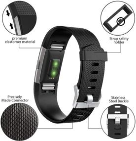 img 2 attached to Fondenn Compatible Adjustable Replacement Wristband Wellness & Relaxation