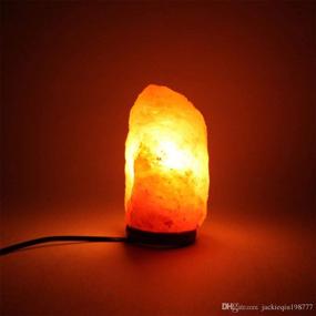 img 2 attached to 🔌 Himalayan Salt Lamp Cord with Dimmer Switch and Base Assembly, 5 Feet, E12 Base for Himalayan Salt Lamps - Includes 6 Free 8W Bulbs for Salt Lamp