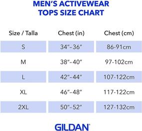 img 1 attached to 👕 Gildan Cotton Sleeve T-Shirt 2 Pack - Premium Men's Clothing: T-Shirts & Tanks