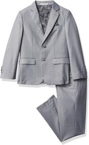 img 4 attached to Isaac Mizrahi Boys Slim Solid Boys' Clothing and Suits & Sport Coats