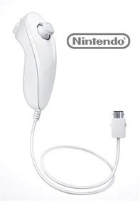 img 1 attached to 🎮 Nintendo WiiU Nunchuk Controller - White (Bulk Packaging) - Improved SEO