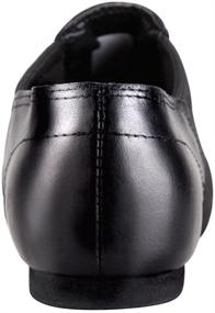 img 3 attached to 👞 Girls and Boys Linodes Leather Slip On Jazz Shoes (Toddler/Little Kid/Big Kid)