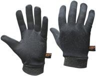 wsi heatr glove liners black logo