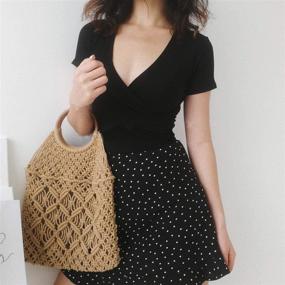 img 3 attached to 👜 Стильные сумки и кошельки для покупок ручной работы для женщин от CHIC DIARY