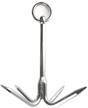 stainless steel anchor marine grapple logo
