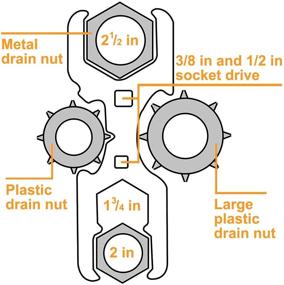 img 1 attached to JUGREAT Strainer Installer Multifunctional Stainless