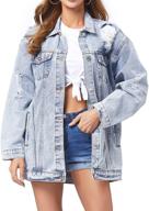 judybridal oversize jacket ripped boyfriend women's clothing and coats, jackets & vests logo