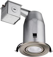 💡 lithonia lighting 3 inch nickel gimbal kit with included led lamp - lk3gbn led lpi m6 logo