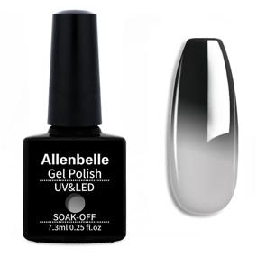 img 3 attached to Allenbelle Color Changing Gel Nail Polish Set: Vibrant Mood Soak Off UV LED Gel Polish 5772