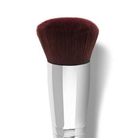 img 3 attached to 🌟 Ultimate Round Kabuki Makeup Brush: Top-Notch Choice for Liquid, Cream Mineral, & Powder Foundation & Face Cosmetics - Superior Quality Design with Carrying Case & E-Book Included