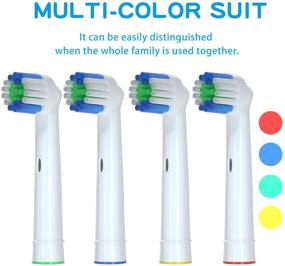 img 3 attached to 🪥 16 Pack of Oral-B Precision Clean Soft Bristles Replacement Brush Heads – Electric Toothbrush Compatible Heads