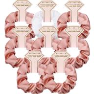 bridesmaid proposal scrunchies bachelorette wedding logo