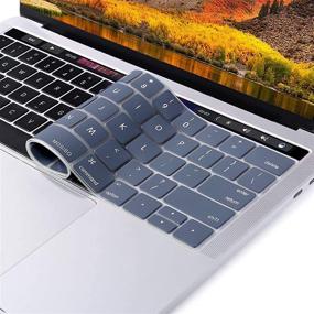 img 2 attached to Накладка на клавиатуру MOSISO совместима с MacBook Pro с Touch Bar 13 и 15 дюймов 2019 2018 2017 2016 (Модель: A2159) Компьютерные аксессуары и периферийные устройства