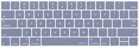 img 4 attached to Накладка на клавиатуру MOSISO совместима с MacBook Pro с Touch Bar 13 и 15 дюймов 2019 2018 2017 2016 (Модель: A2159) Компьютерные аксессуары и периферийные устройства