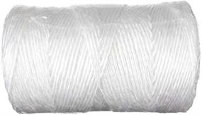 img 2 attached to 🔗 Versatile 1,000 Foot White Poly Twine Tube for Efficient Binding and Bundling – Premium Polypropylene Packaging Twine