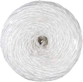 img 1 attached to 🔗 Versatile 1,000 Foot White Poly Twine Tube for Efficient Binding and Bundling – Premium Polypropylene Packaging Twine