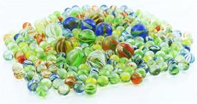 img 1 attached to Count Marbles Glass Assorted Colors