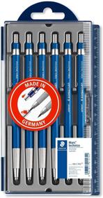 img 3 attached to 🖍️ Карандаш с держателем STAEDTLER Mars Technico 780 C PR5 и точилка - комбо - 2.0 мм | Акция 5+1