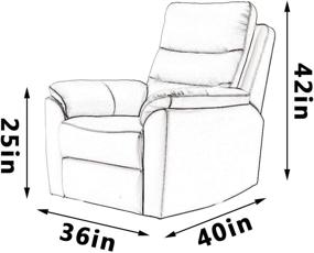 img 3 attached to 🛋️ Swanna Plastic Recliner Furniture Cover – Clear Moving Bag for Couch, Waterproof & Heavy Duty, Cat Scratching Protector, Plastic Chair Cover 42"H x 25"AH x 36”W x 40”D (1 Pack)