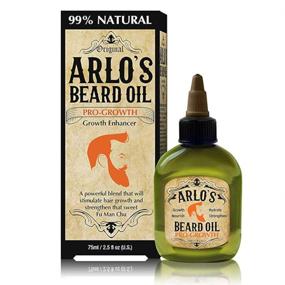 img 4 attached to 🧔 Arlo's 99% Natural Beard Oil for Optimal Growth, Pro-growth Enhancer, 2.5 Fluid Ounce