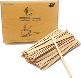 img 3 attached to 🌱 Environmentally-Friendly Stirrers: Biodegradable Non-Plastic Stirring Drinkware