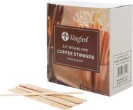 ☕ kingseal natural coffee beverage stirrers: high-quality food service equipment & supplies for your business логотип