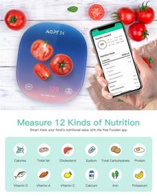 img 2 attached to Smartphone AGPTEK Measures Nutritional Calculator