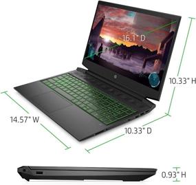 img 3 attached to 💻 Ноутбук для игр HP Pavilion 15.6' FHD 2020 года, i5-10300H Quad-Core, 16 ГБ ОЗУ DDR4, 512 ГБ SSD M.2, GeForce GTX 1650, веб-камера, Bluetooth, подсветка клавиатуры, Windows 10 с ES USB-картой