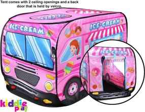 img 2 attached to 🍦 Cream Truck Tent for Kids